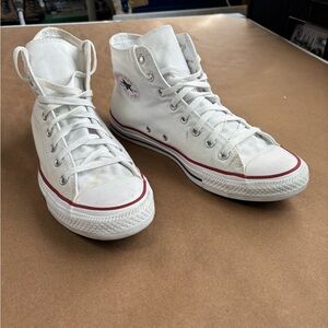 Converse Chuck Taylor all star canvas high top, used very good condition